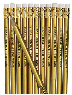 Cool Bridal Pencils