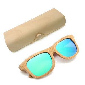 Personalized Engraved Bamboo Sunglasses Wood Custom Sunglasses With Case Box Wedding Gift Favors Groomsmen Bridal Party Gift